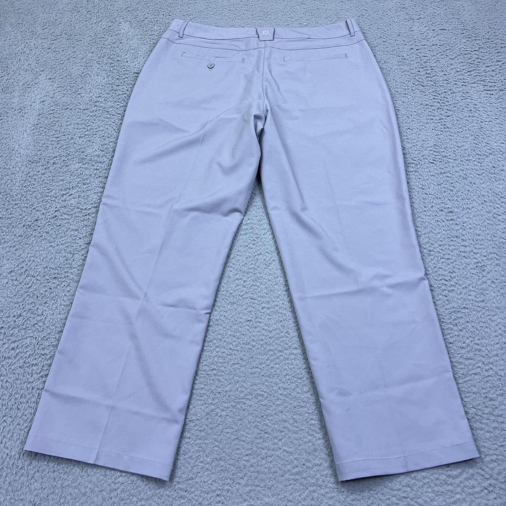 Lesmart Women's Golf Pants Size 14 Standard Fit Grey Stretch Trousers LG18002 - Picture 13 of 16
